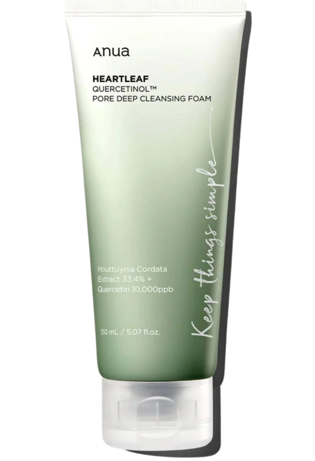ANUA - Heartleaf quercetinol pore deep cleansing foam 150ML