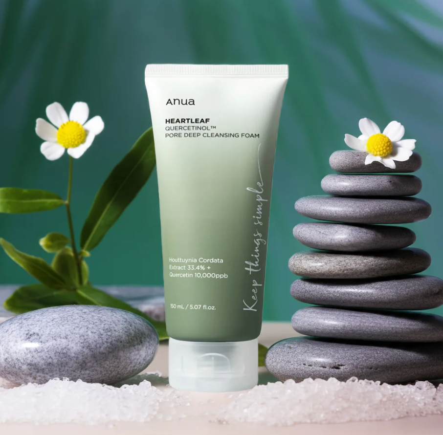 ANUA - Heartleaf quercetinol pore deep cleansing foam 150ML