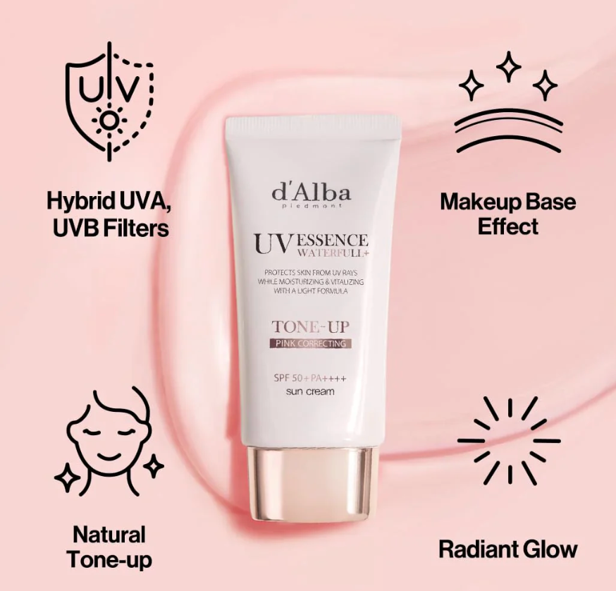 d'Alba - White Truffle Waterfull Tone-Up Sunscreen SPF 50+ - 50ml