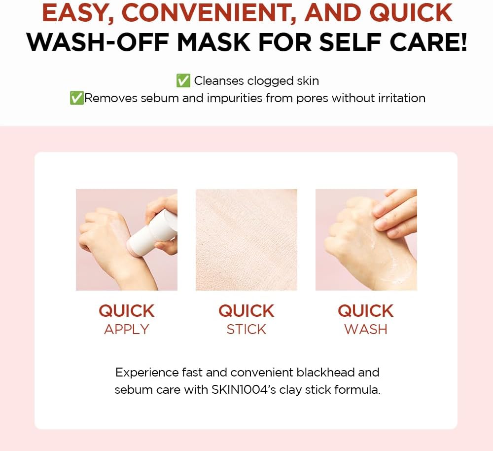 SKIN 1004 - Madagascar Centella Poremizing Quick Clay Stick Mask