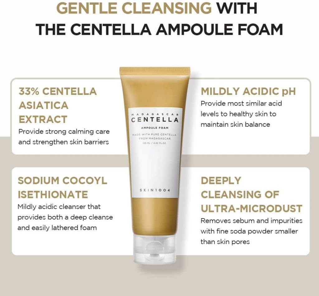 SKIN1004, Madagascar Centella, Double Cleansing Duo, 2 Piece Set