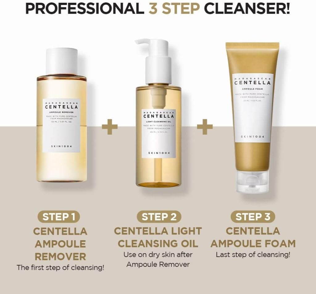 SKIN1004, Madagascar Centella, Double Cleansing Duo, 2 Piece Set