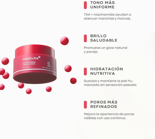 MEDICUBE - TXA NIACINAMIDE CAPSULE CREAM 55g