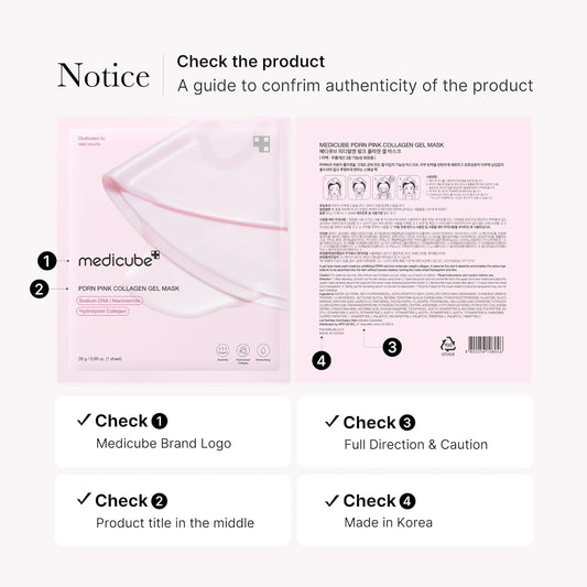 medicube - PDRN Pink Collagen Gel Mask