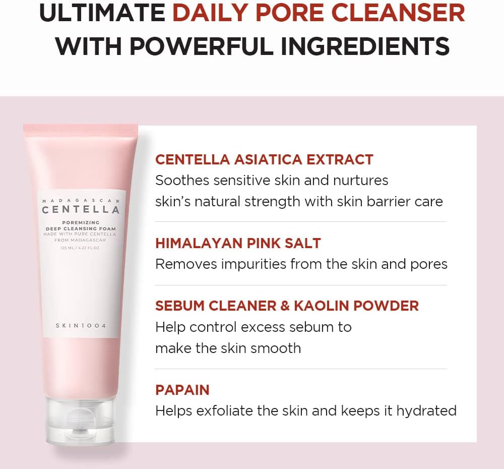 SKIN 1004 - Madagascar Centella Poremizing Deep Cleansing Foam