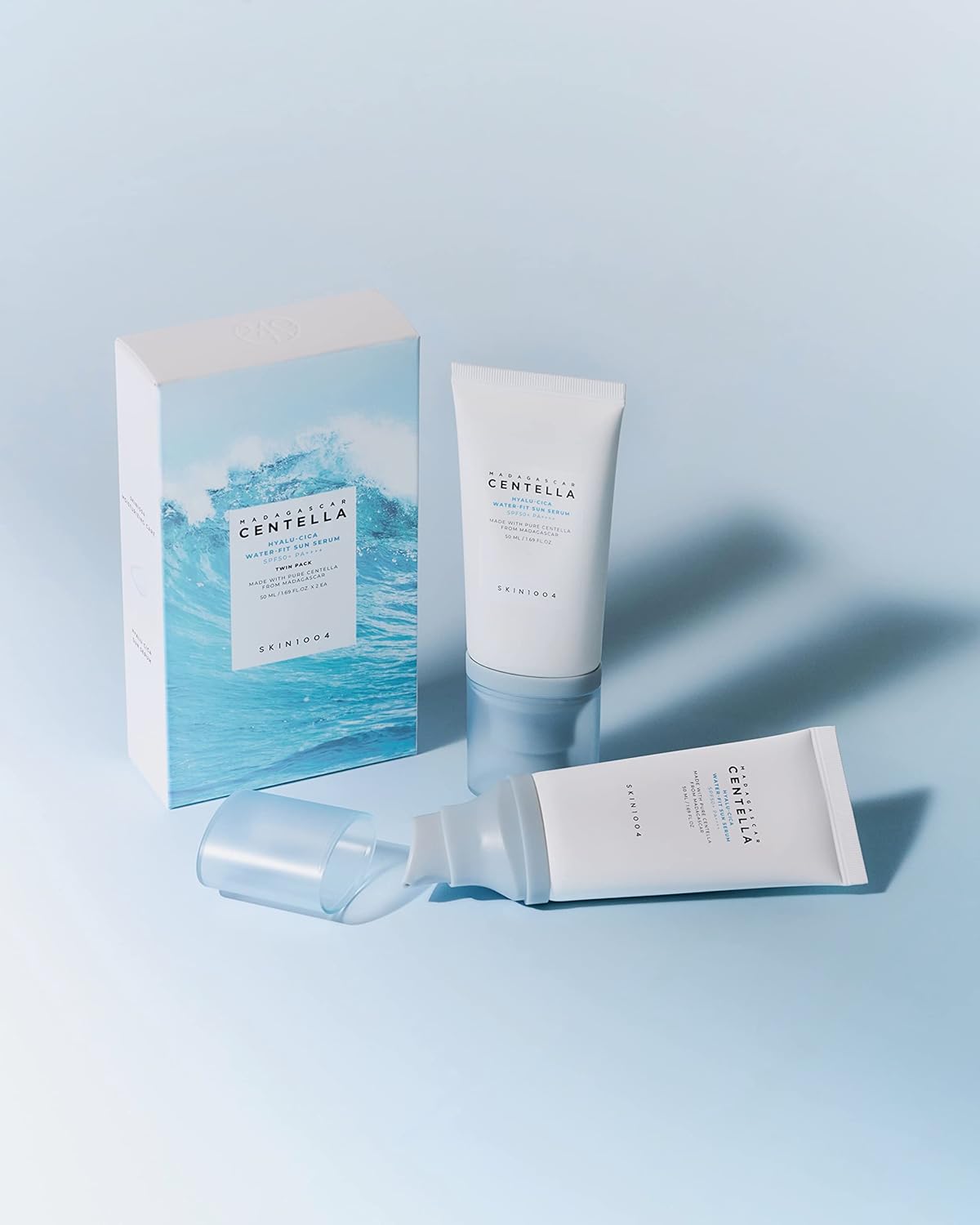SKIN 1004 - Madagascar Centella Hyalu-Cica Water-Fit Sun Serum Twin Pack