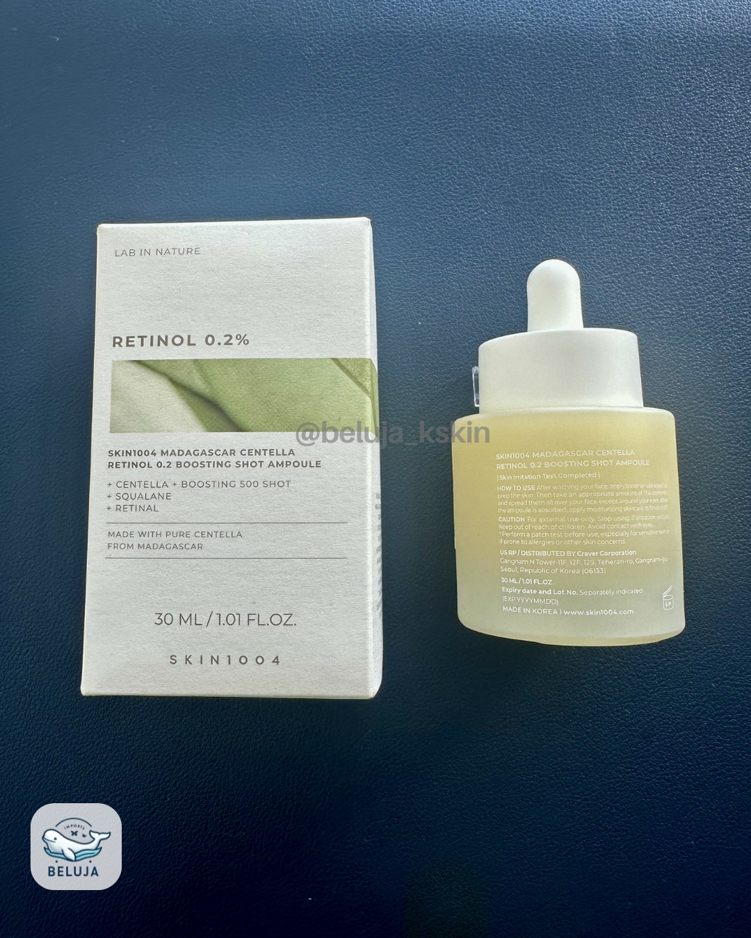 SKIN 1004 - Madagascar Centella Retinol 0.2 Boosting Shot Ampoule 30ML