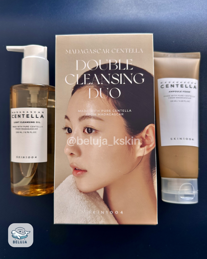 SKIN1004, Madagascar Centella, Double Cleansing Duo, 2 Piece Set