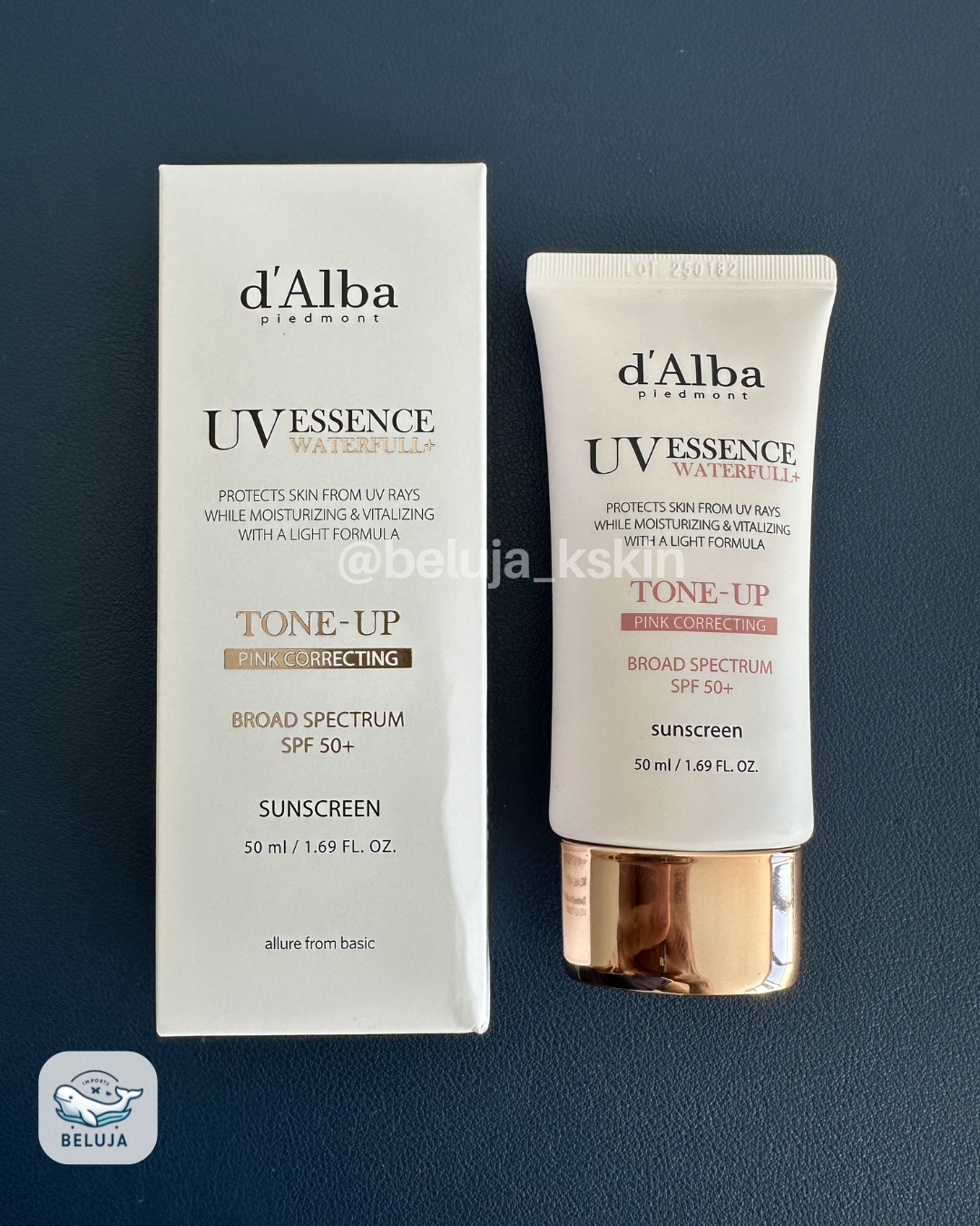d'Alba - White Truffle Waterfull Tone-Up Sunscreen SPF 50+ - 50ml