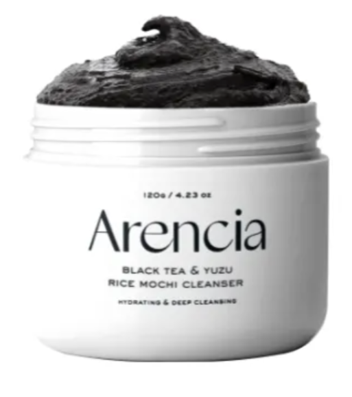 ARENCIA - Black Tea & Yuzu Rice Mochi Cleanser 120g