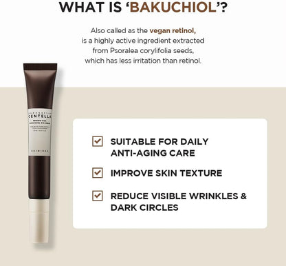SKIN1004 Madagascar Centella Probio-Cica Bakuchiol Eye Cream 0.68 fl.oz (20ml)