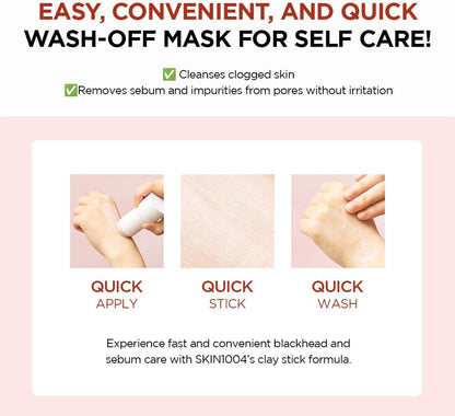 SKIN 1004 - Madagascar Centella Poremizing Quick Clay Stick Mask