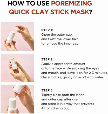 SKIN 1004 - Madagascar Centella Poremizing Quick Clay Stick Mask