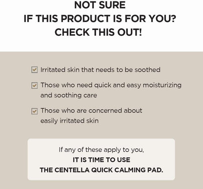 SKIN1004 Madagascar Centella Quick Calming Pad 70ea