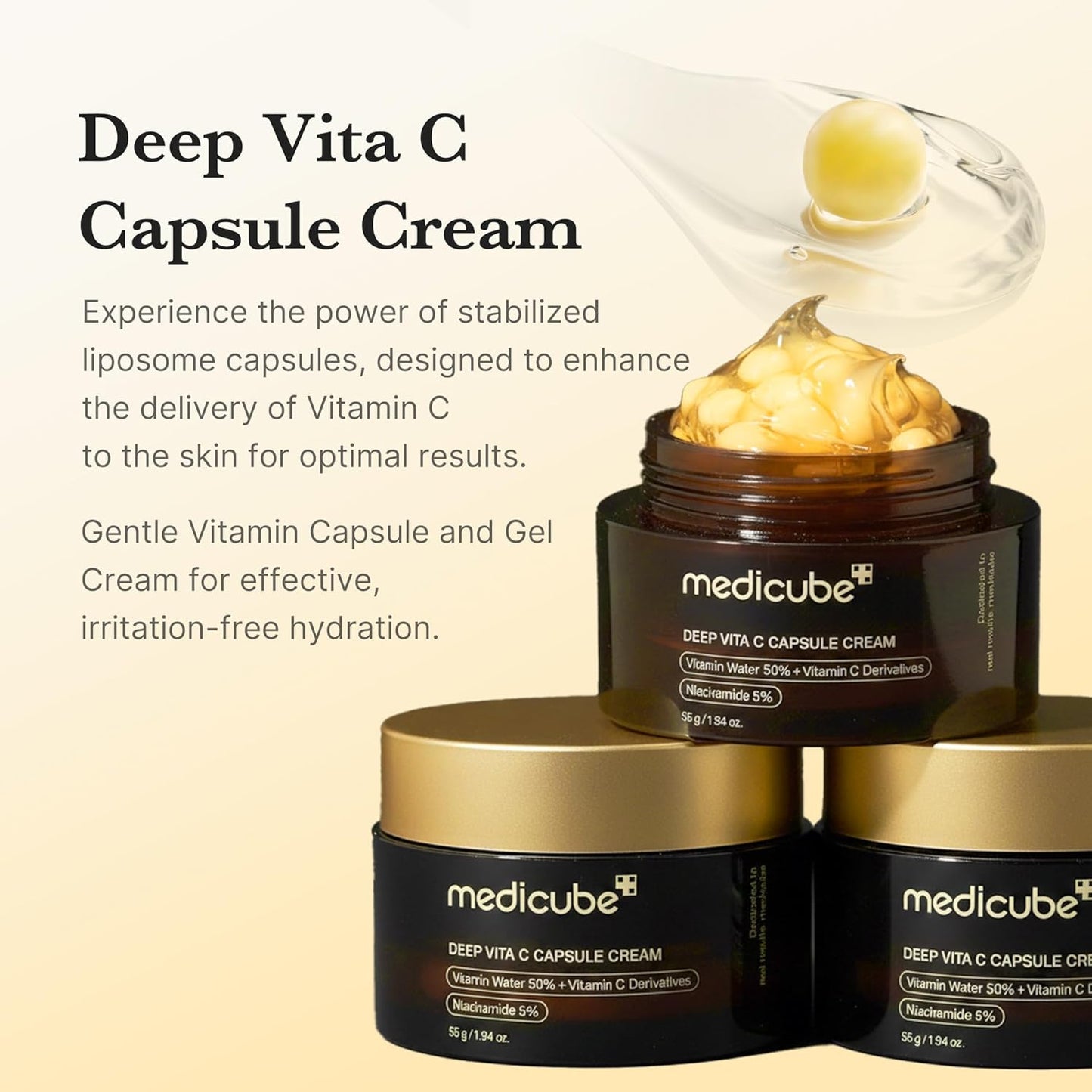 Medicube - DEEP VITA C CAPSULE CREAM 55g